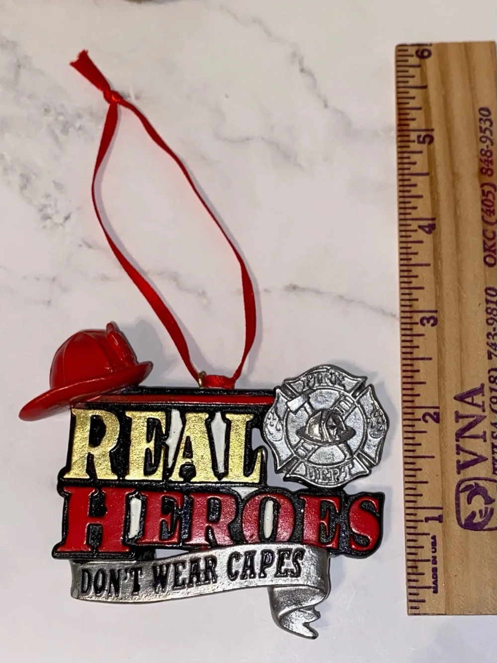 Kurt Adler honor firefighter